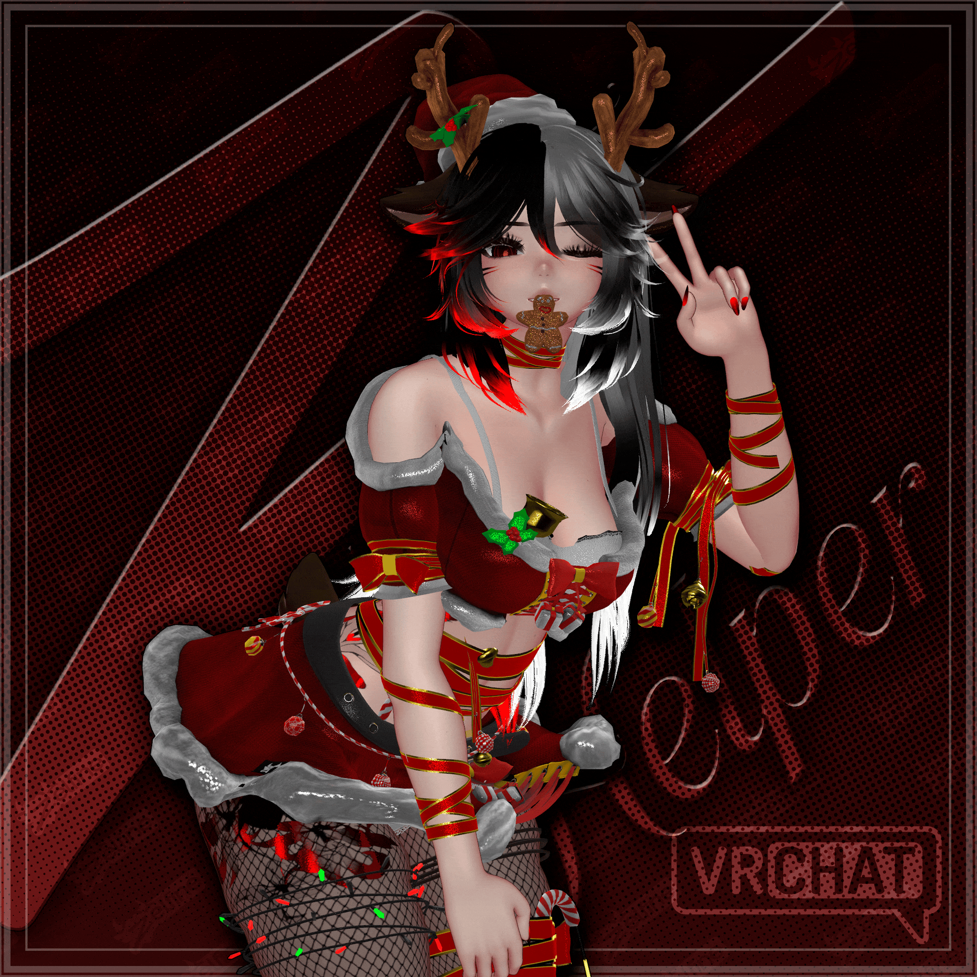Santa's Little Helper (VRChat Clothing)(CHRISTMAS OUTFIT)[Astra, Delphy, Ersa, Fiya, Fox Moth, Geo, GodWhisper, EGirl, Nova Beast, Seer, Vexra, Yuno, Zae]