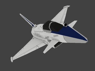 Eurofighter Typhoon low poly