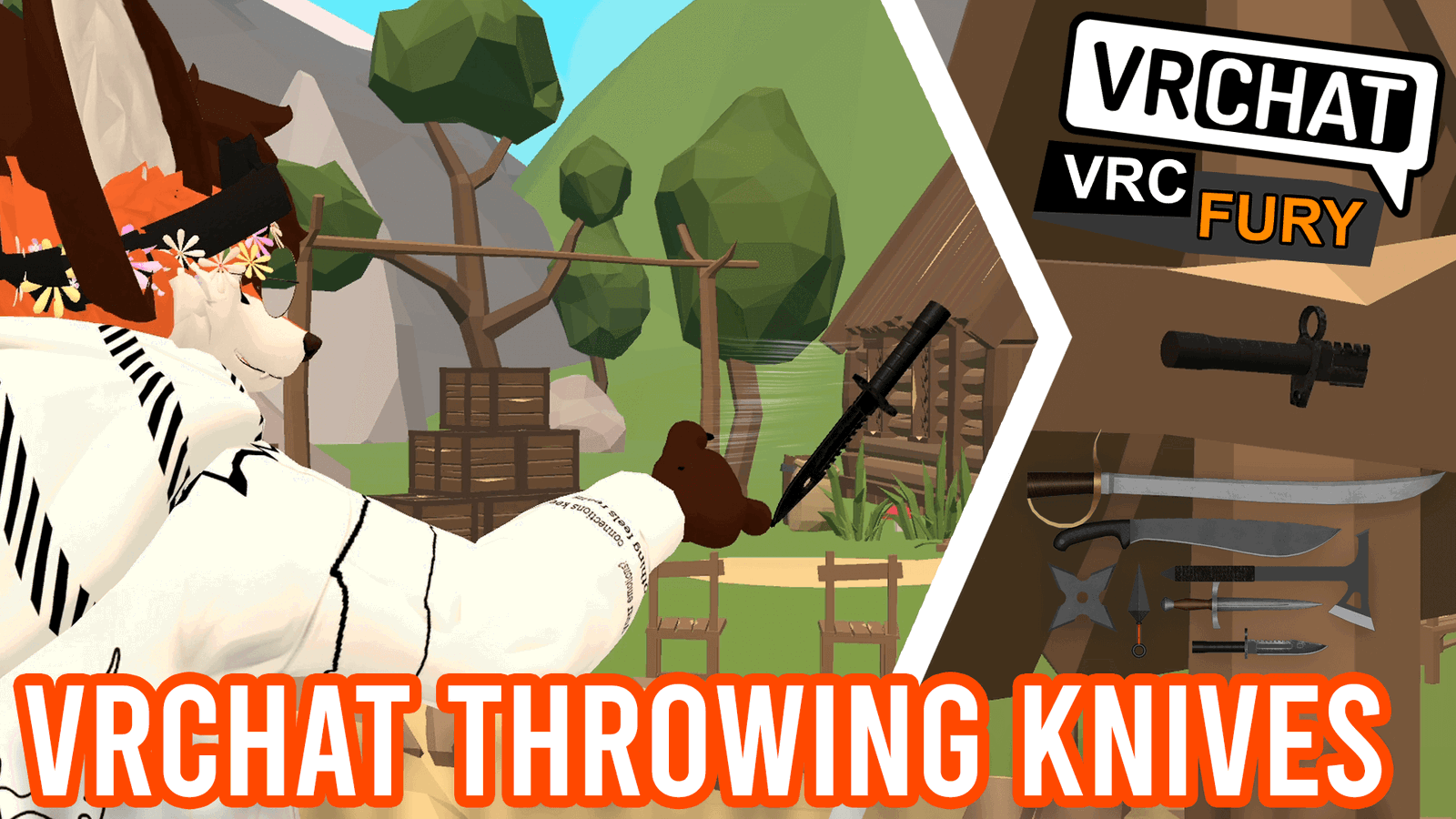 Throwing Knives (VRCHAT)