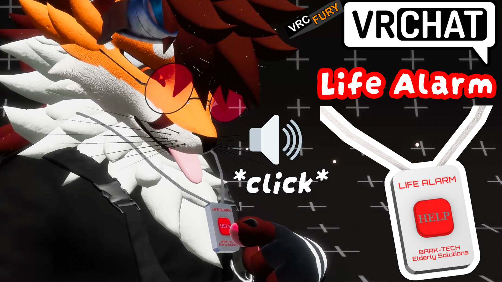 Life Alarm Necklace (VRChat)