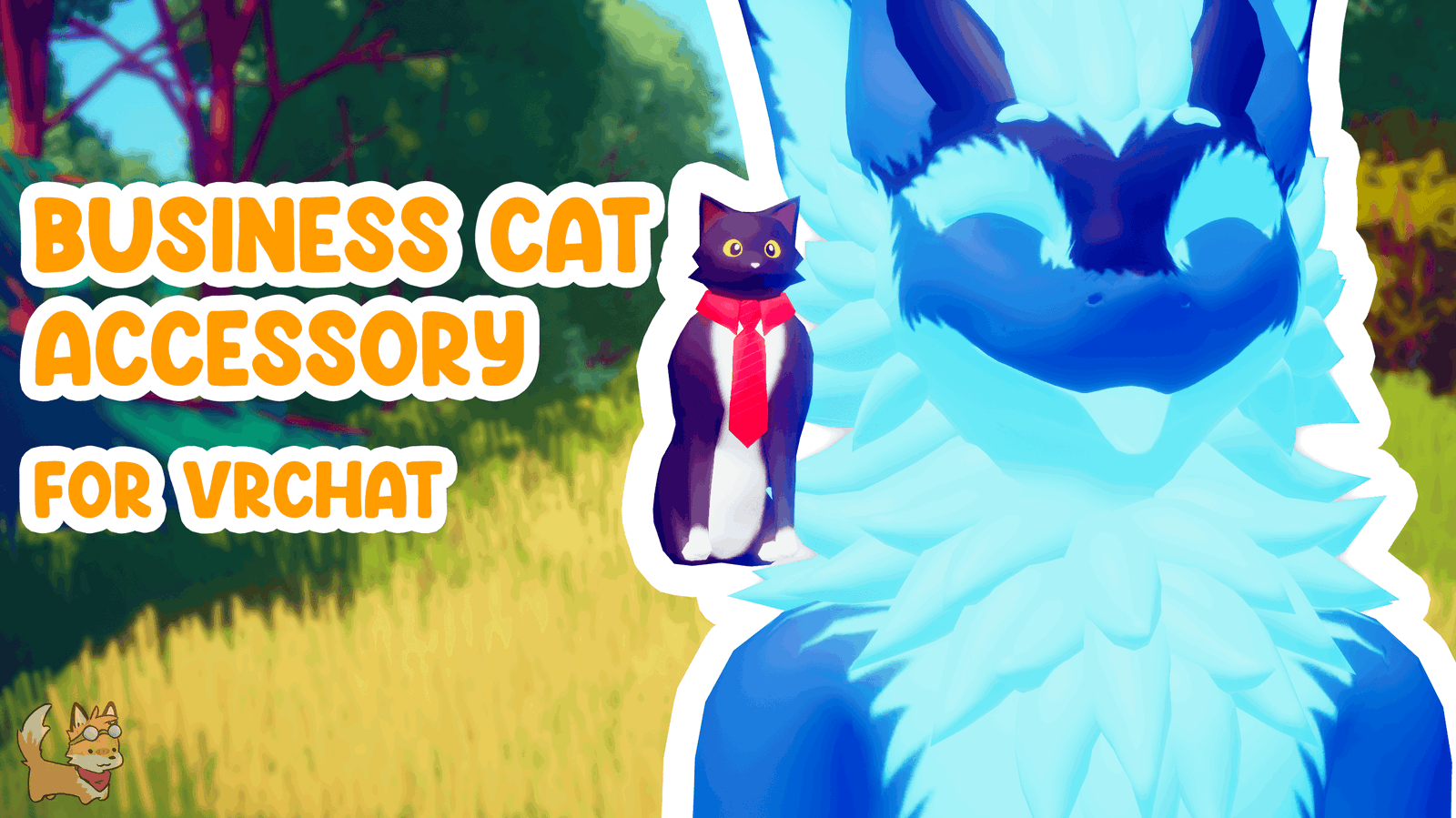 Business Cat Accessory (VRCHAT)
