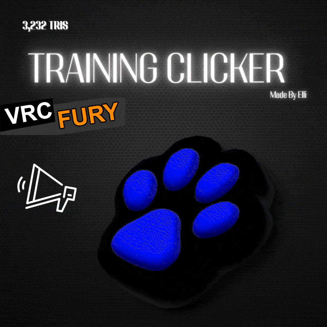 Paw Pet Training Clicker (Sound!)