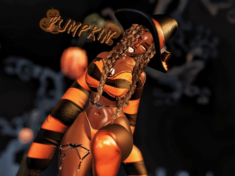PUMPKIN | WITCH PUMPKIN HEAD | QUEST + PC | SPS | COUPLE FEMALE