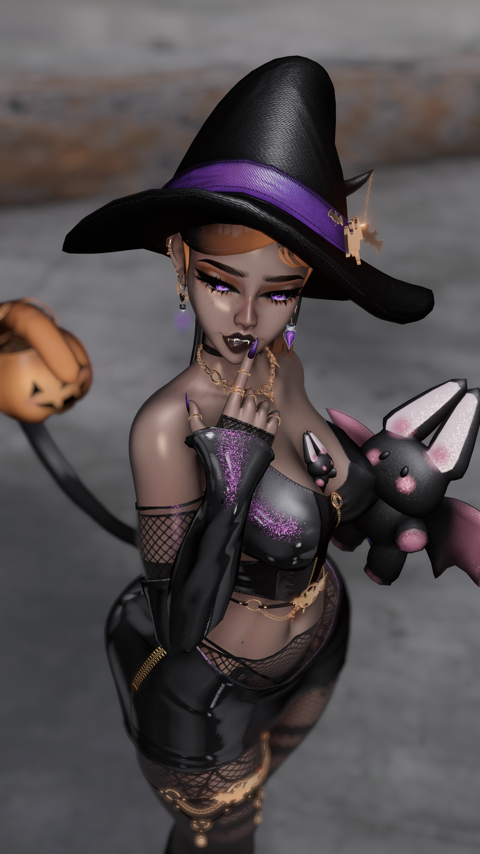 PUMPKIN | WITCH PUMPKIN HEAD | QUEST + PC | SPS | COUPLE FEMALE