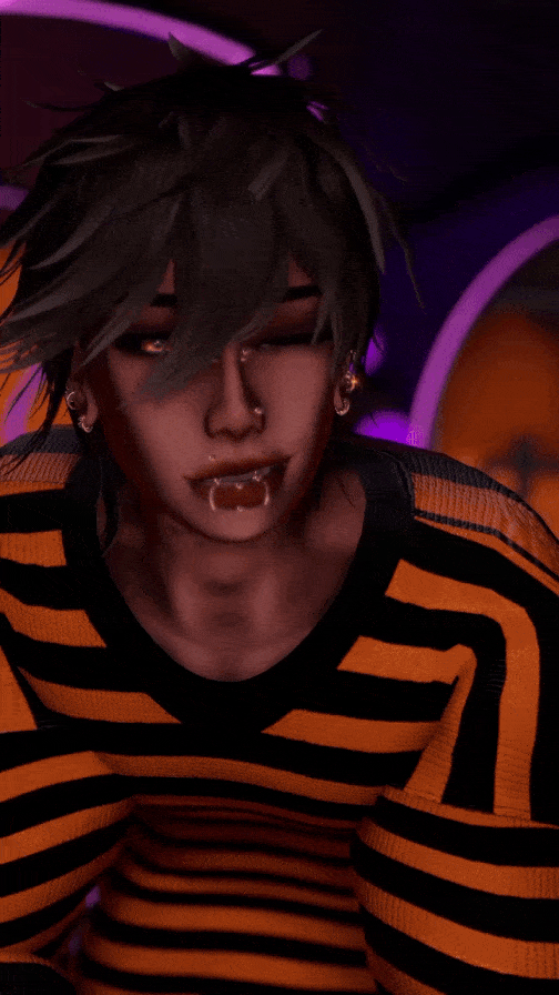 PATCH | PUMPKIN HEAD | QUEST + PC | SPS | HALLOWEEN COUPLE MALE
