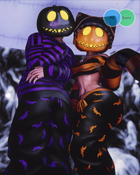 PUMPKIN + PATCH | HALLOWEEN COUPLE PACKAGE | QUEST + PC | SPS