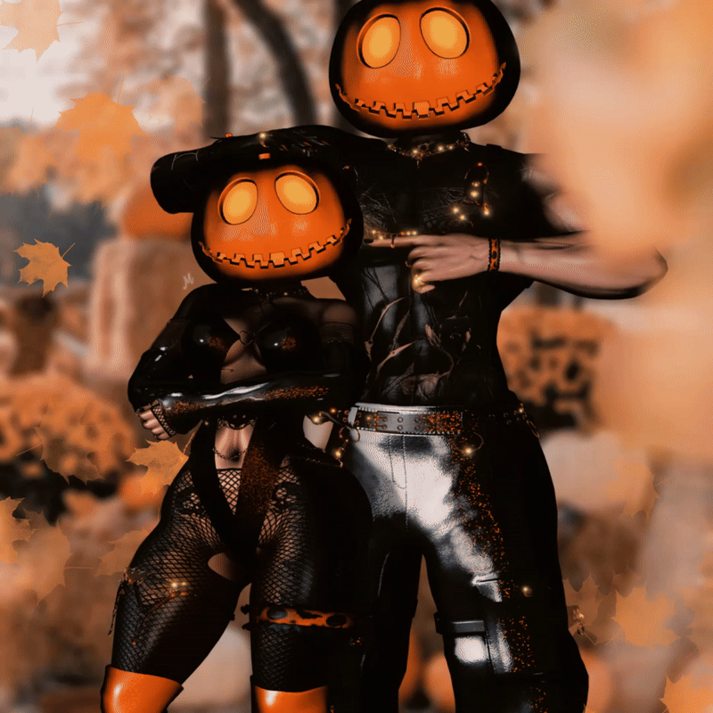 PUMPKIN + PATCH | HALLOWEEN COUPLE PACKAGE | QUEST + PC | SPS