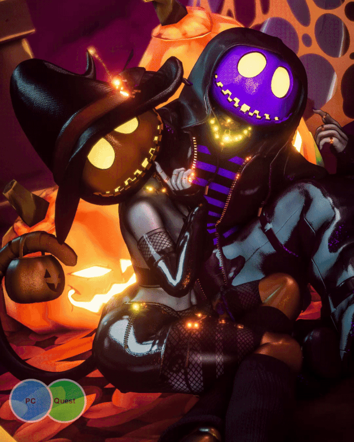 PUMPKIN + PATCH | HALLOWEEN COUPLE PACKAGE | QUEST + PC | SPS
