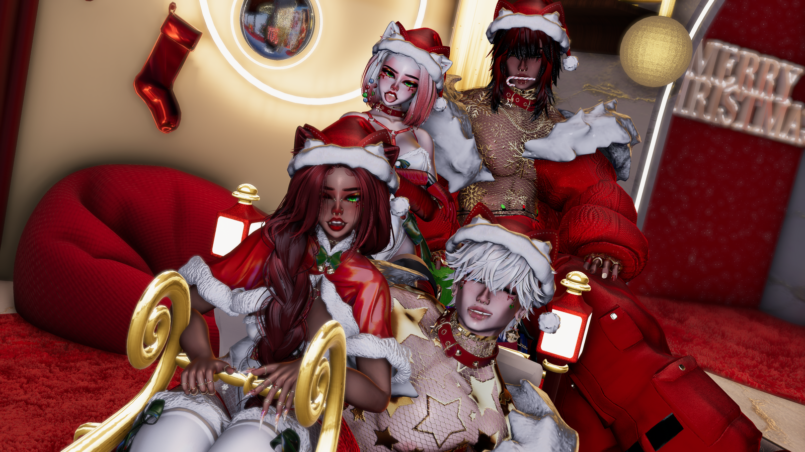 CHRISSY AND COLE | CHRISTMAS COUPLE PACKAGE | QUEST + PC | SPS XMAS