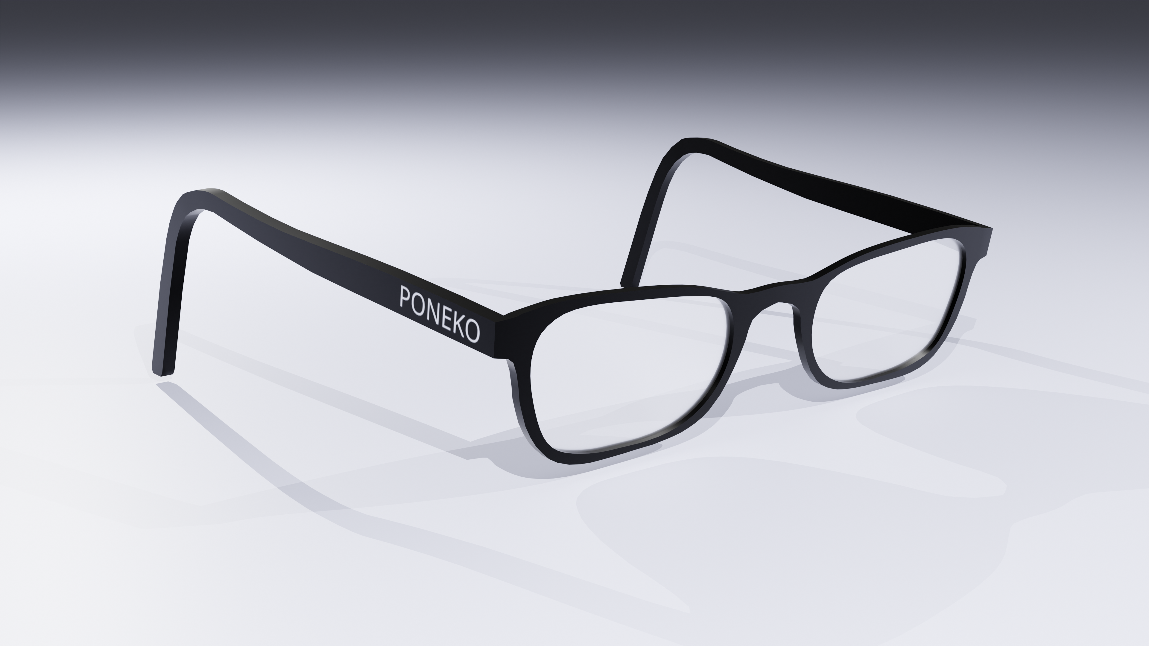 Cateye Rectangle Glasses - VRC
