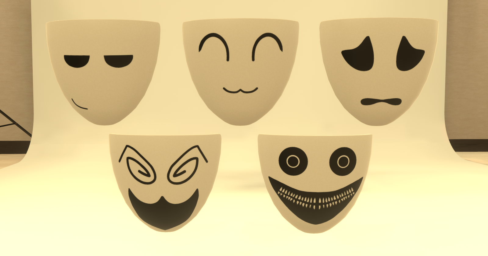 Masque Au Blanc Basique