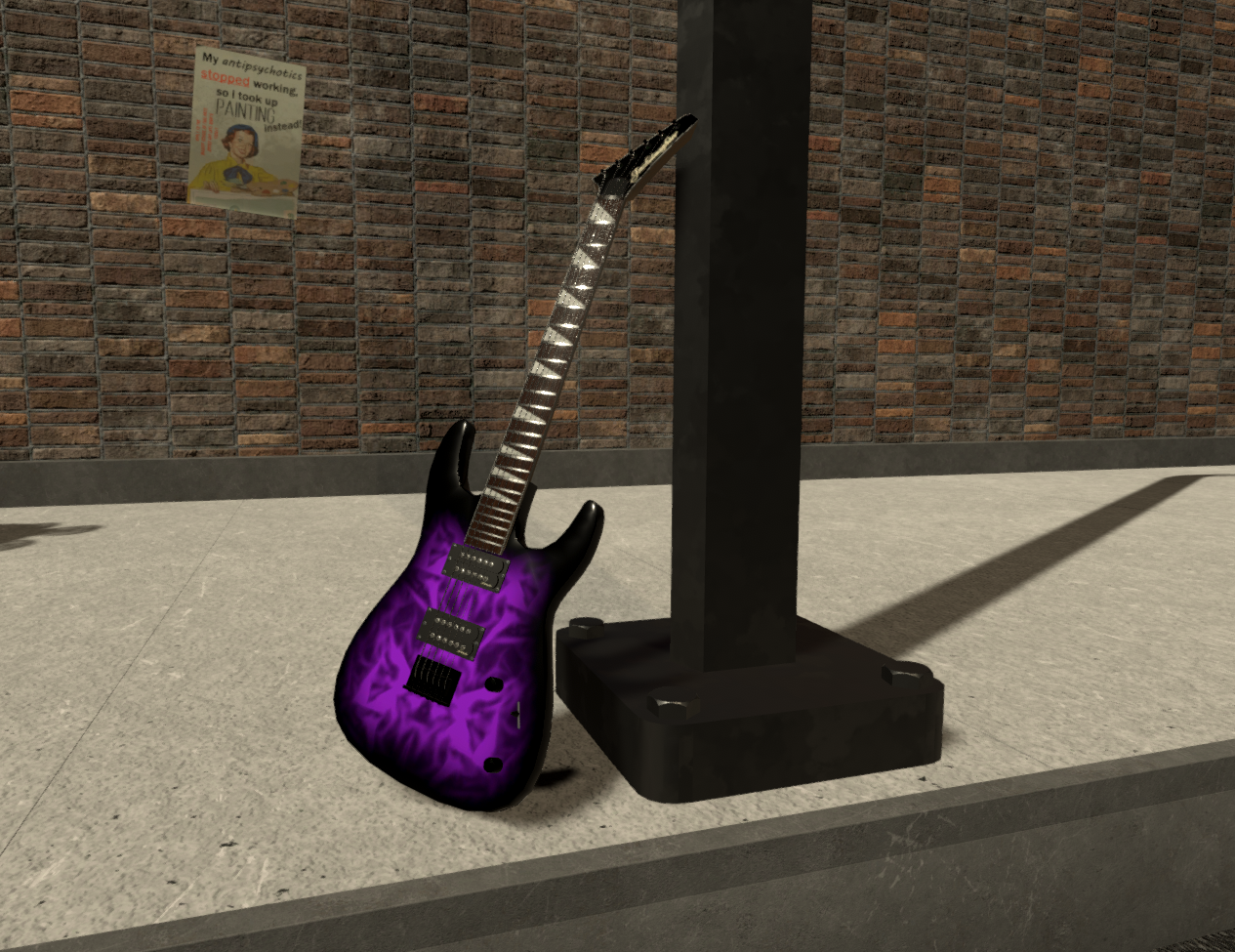 Jackdaughter Dinkie Shread-A-Thingie Guitar