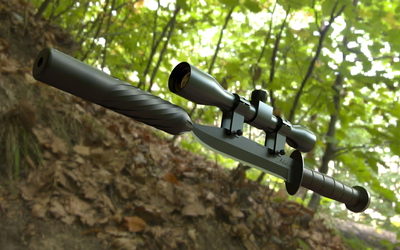 Tactical Silenced Hunting Knife