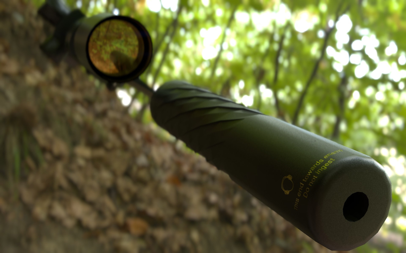 Tactical Silenced Hunting Knife