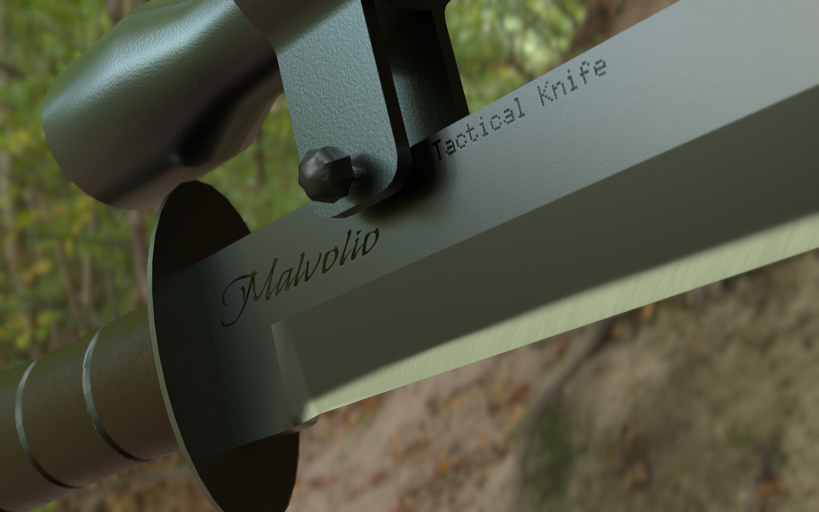 Tactical Silenced Hunting Knife