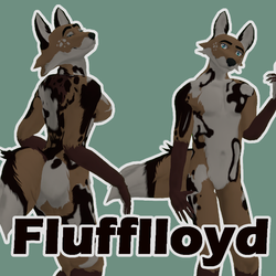 Flufflloyd- Canine VRChat Avatar Base