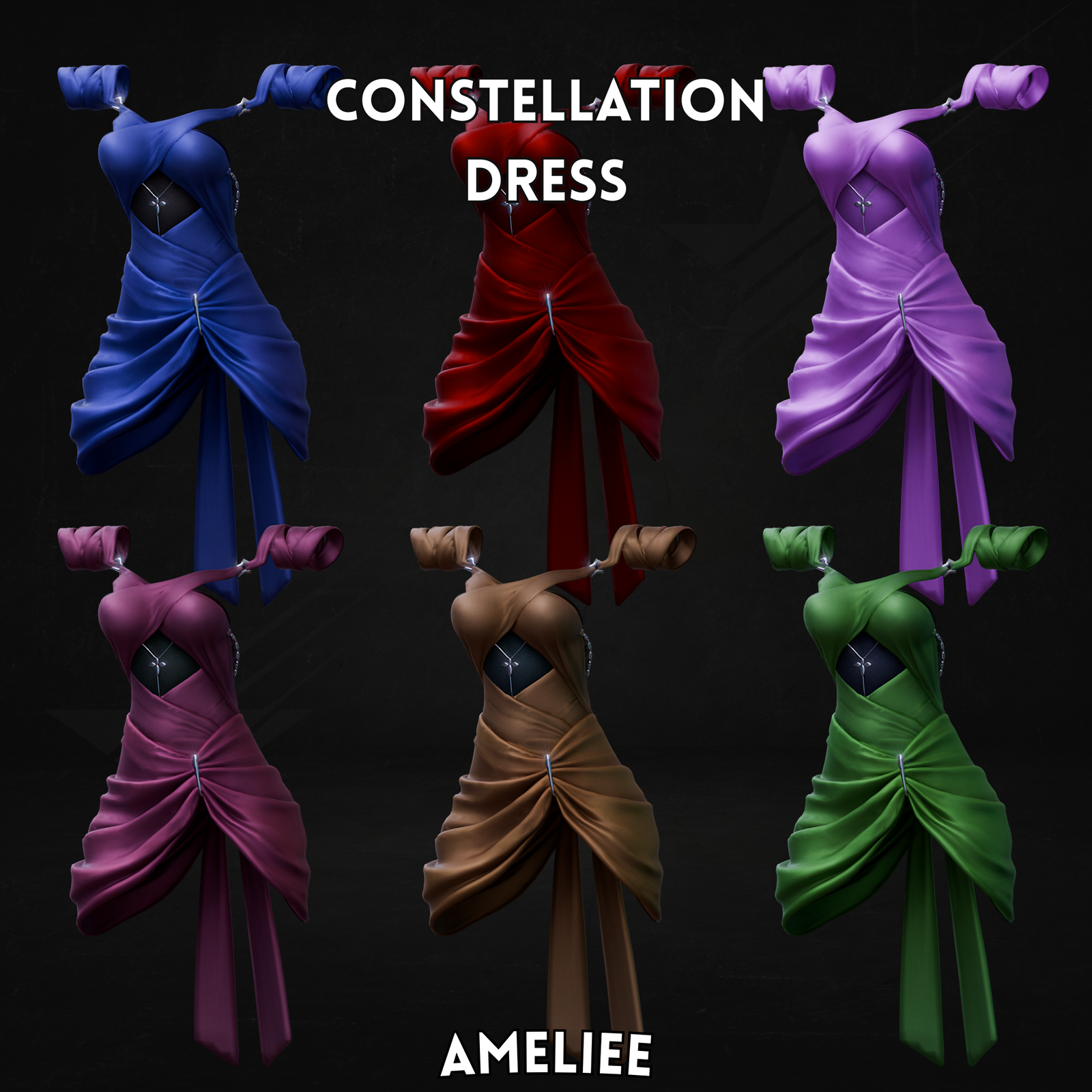 Constellation Dress (VRCHAT)