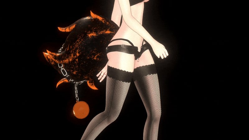 Halloween Tail (VRCHAT)
