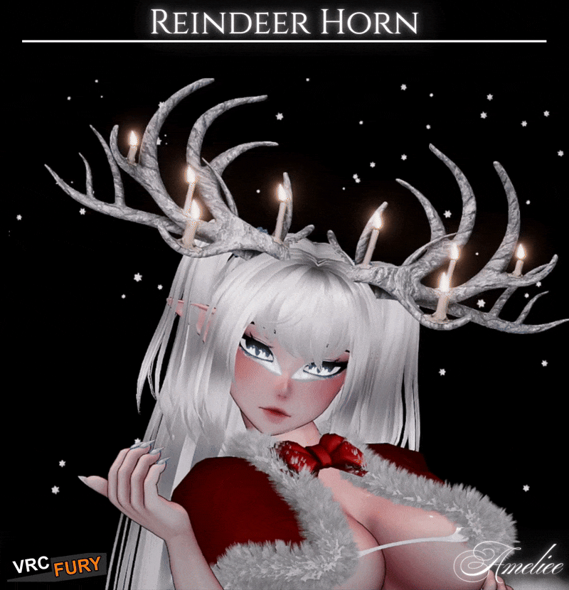 Reindeer Horn [VRCHAT - VRCFURY]