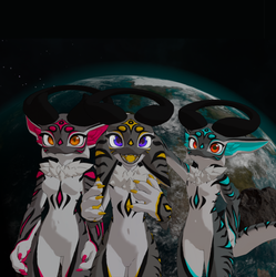 The Halonyx - A Friendly, Multi-Dimensional VRChat Avatar