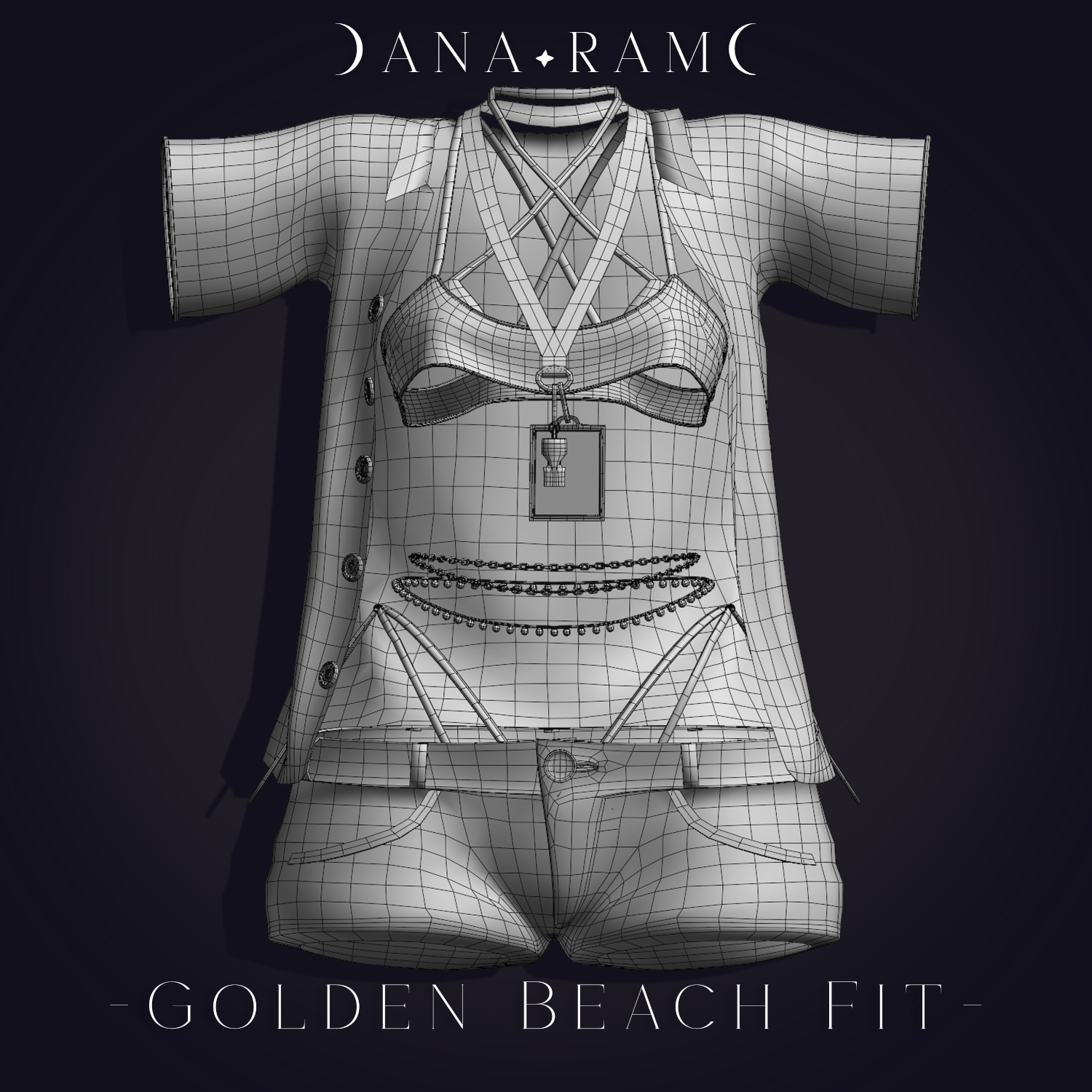 Golden Beach Fit [E-Girl, Zinfit, Tori, RP]