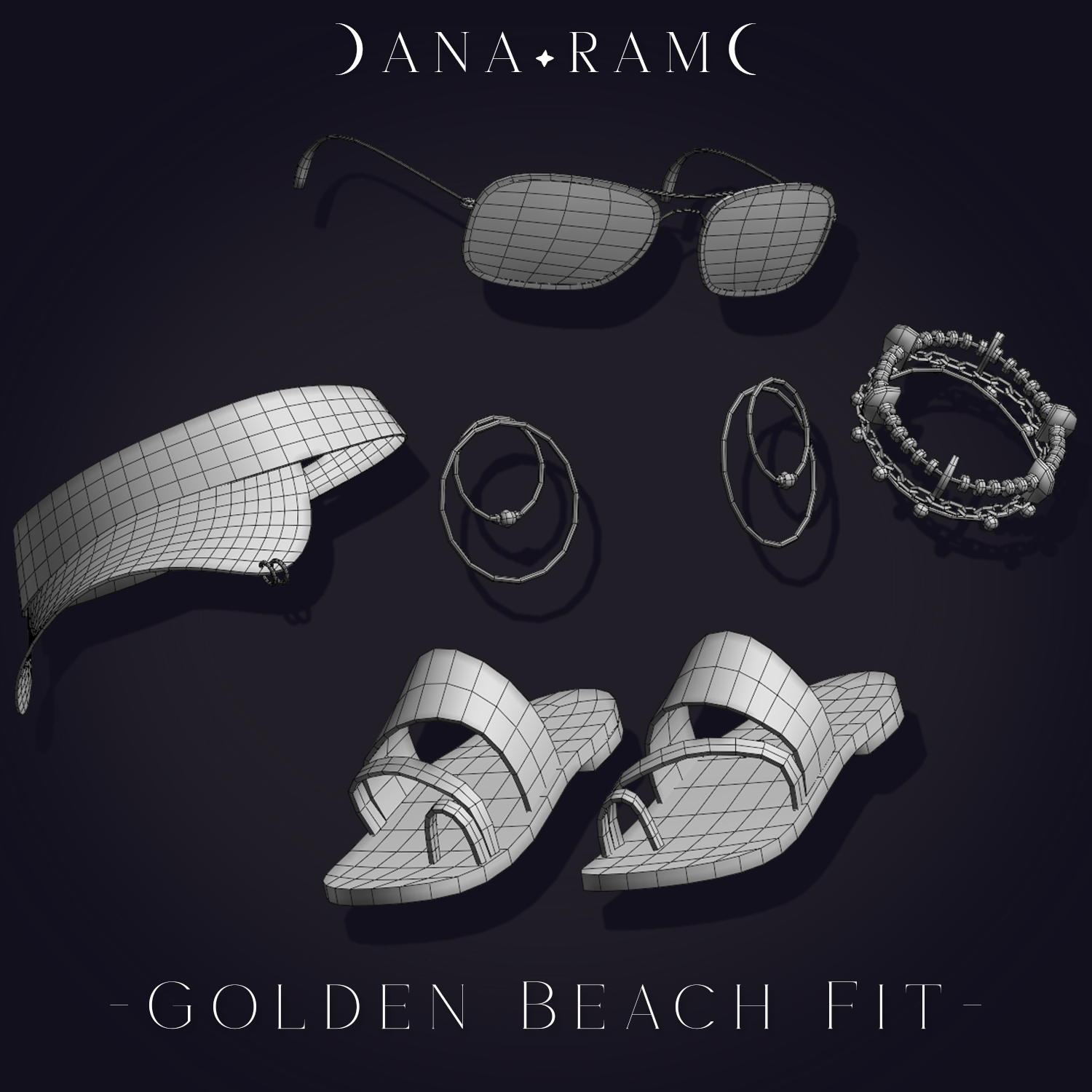 Golden Beach Fit [E-Girl, Zinfit, Tori, RP]