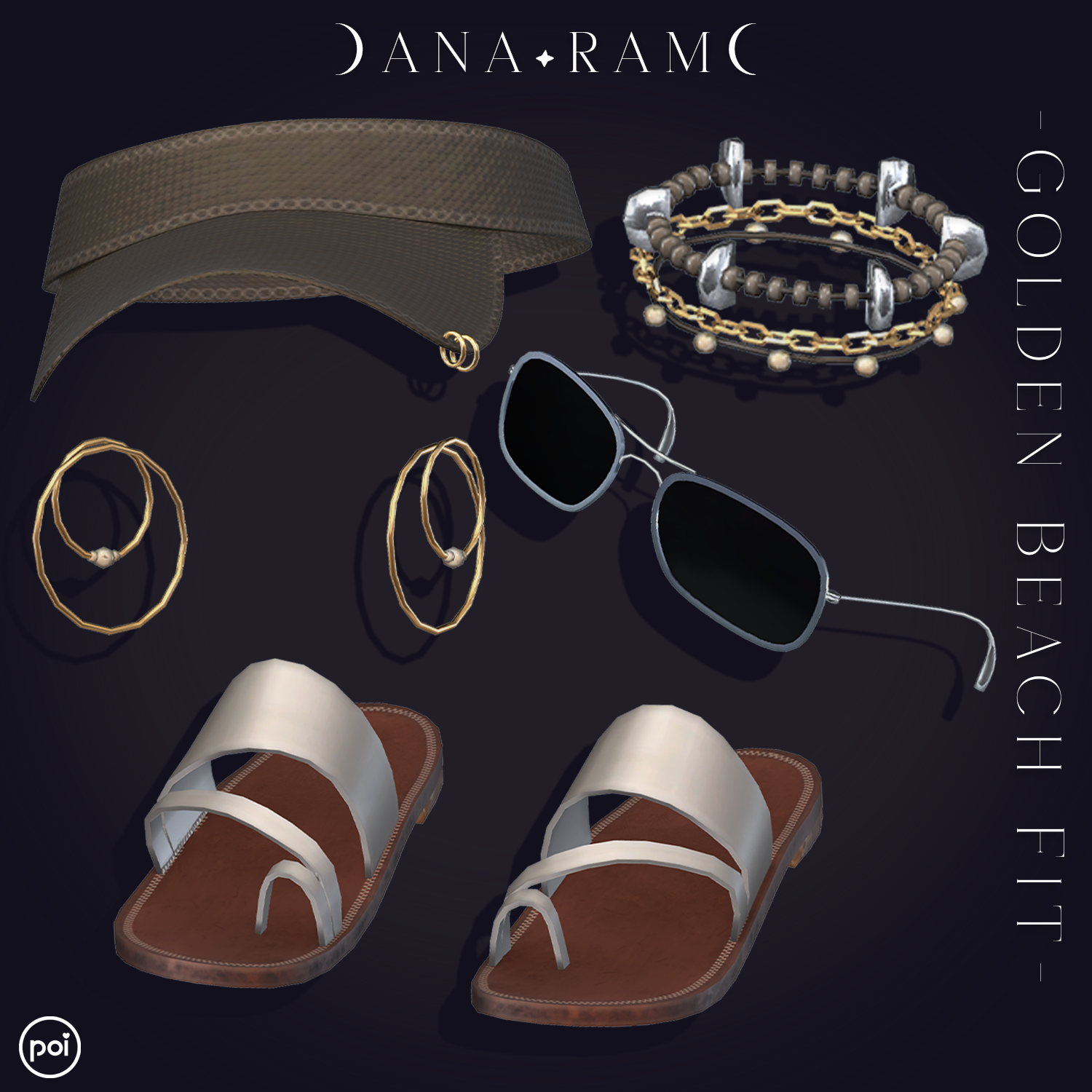 Golden Beach Fit [E-Girl, Zinfit, Tori, RP]
