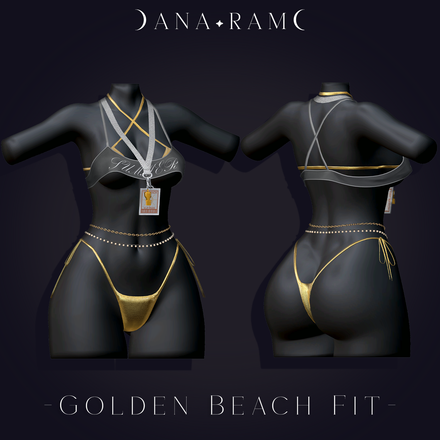 Golden Beach Fit [E-Girl, Zinfit, Tori, RP]