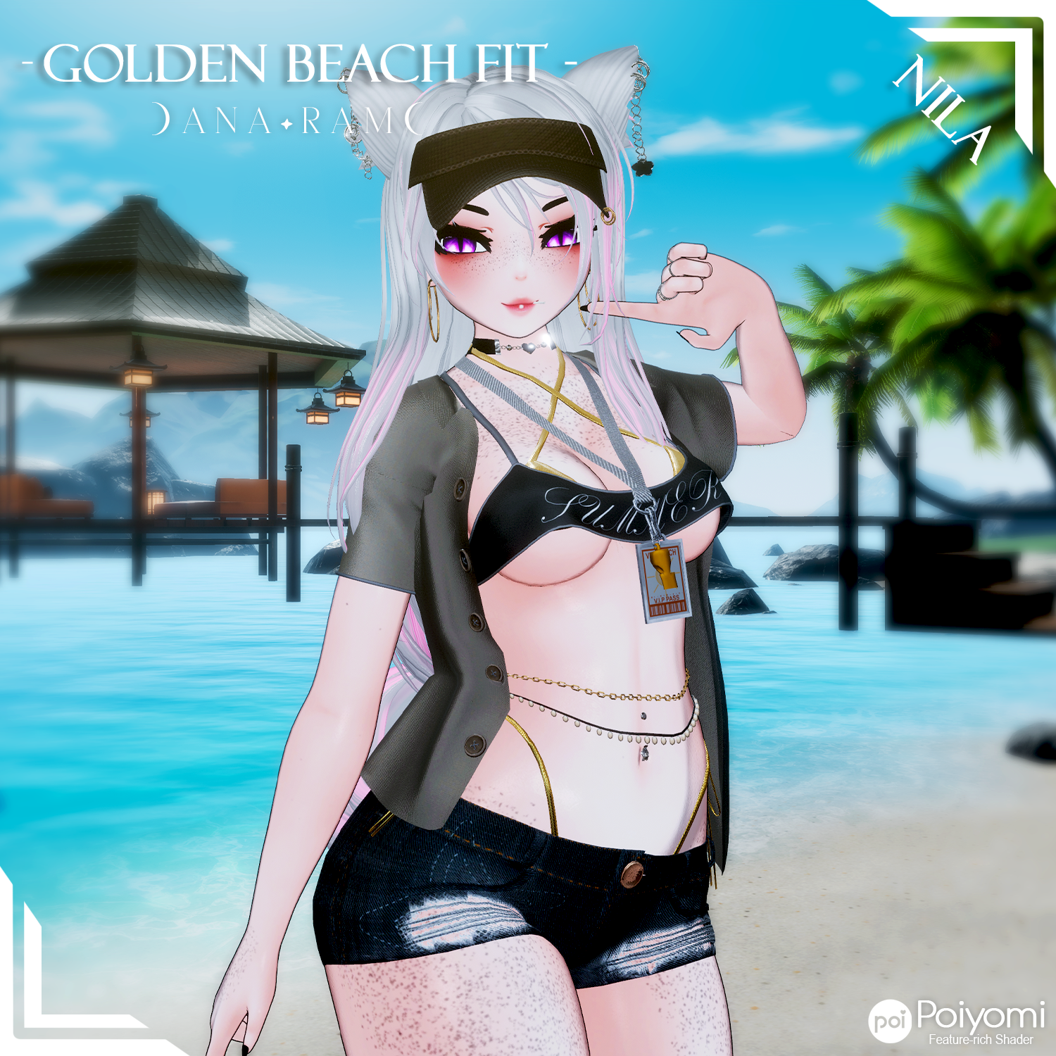 Golden Beach Fit DLC [Nila, Ersa, Ashen, Shinano]