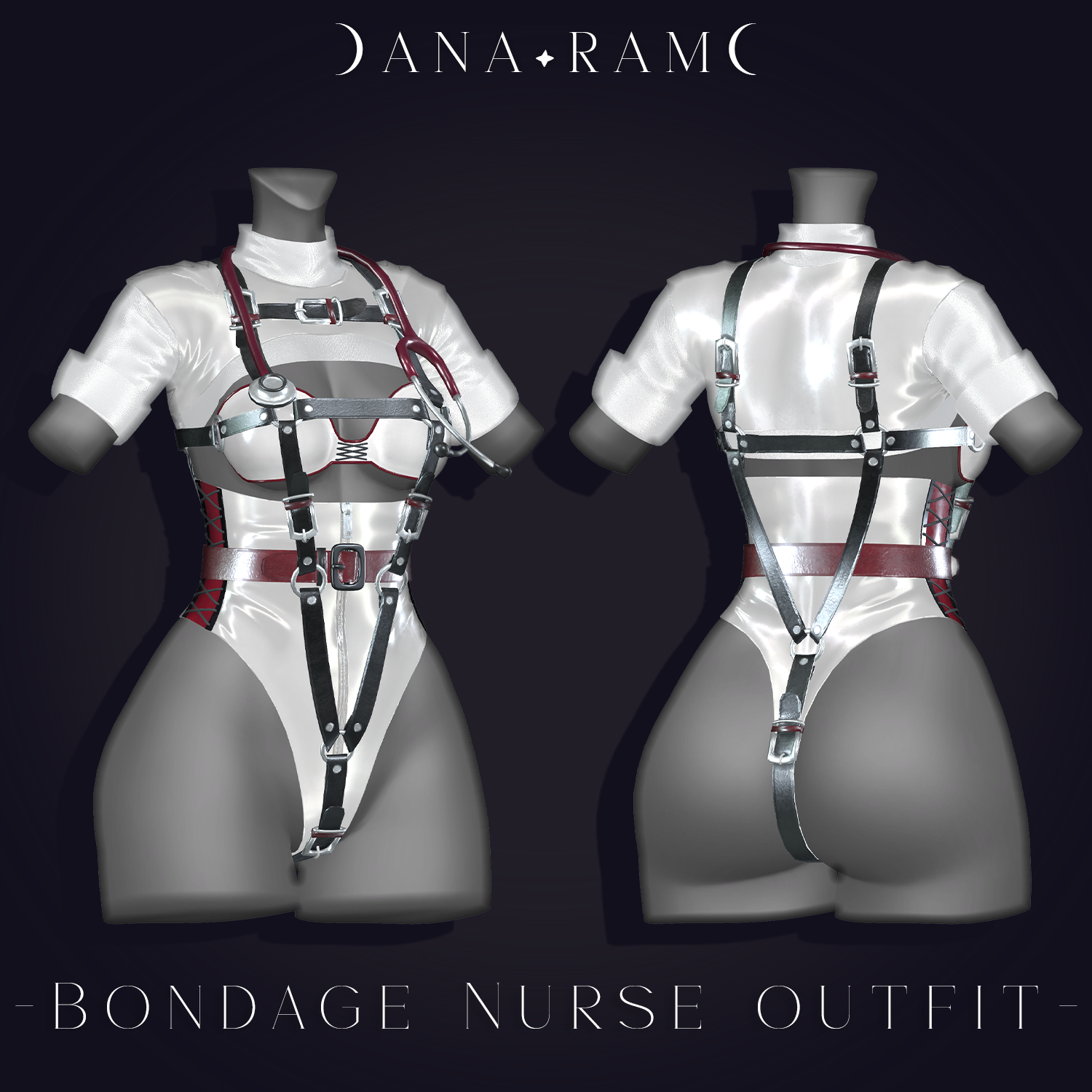 Bondage Nurse Outfit [E-Girl, Zinfit, Tori, RP]
