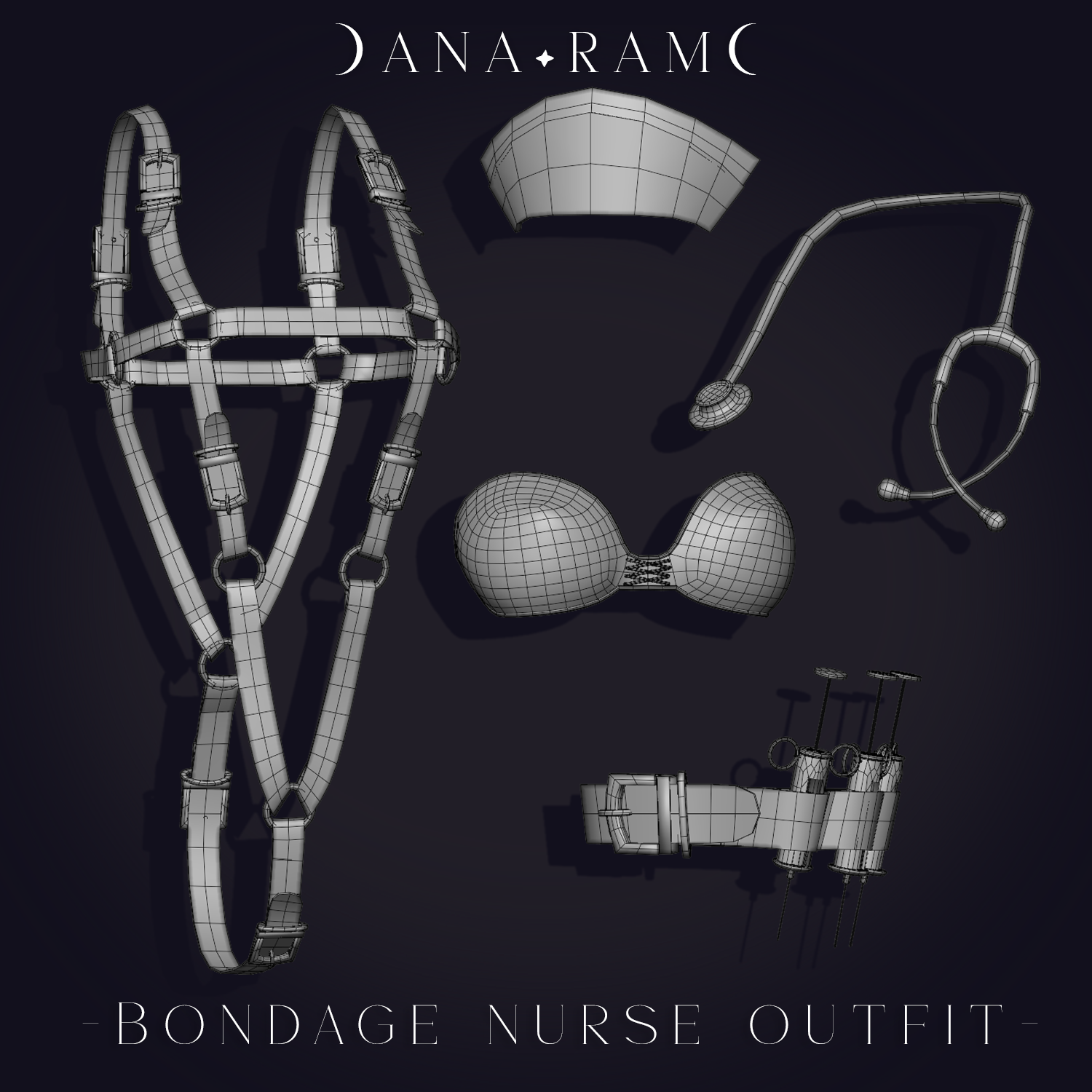 Bondage Nurse Outfit [E-Girl, Zinfit, Tori, RP]