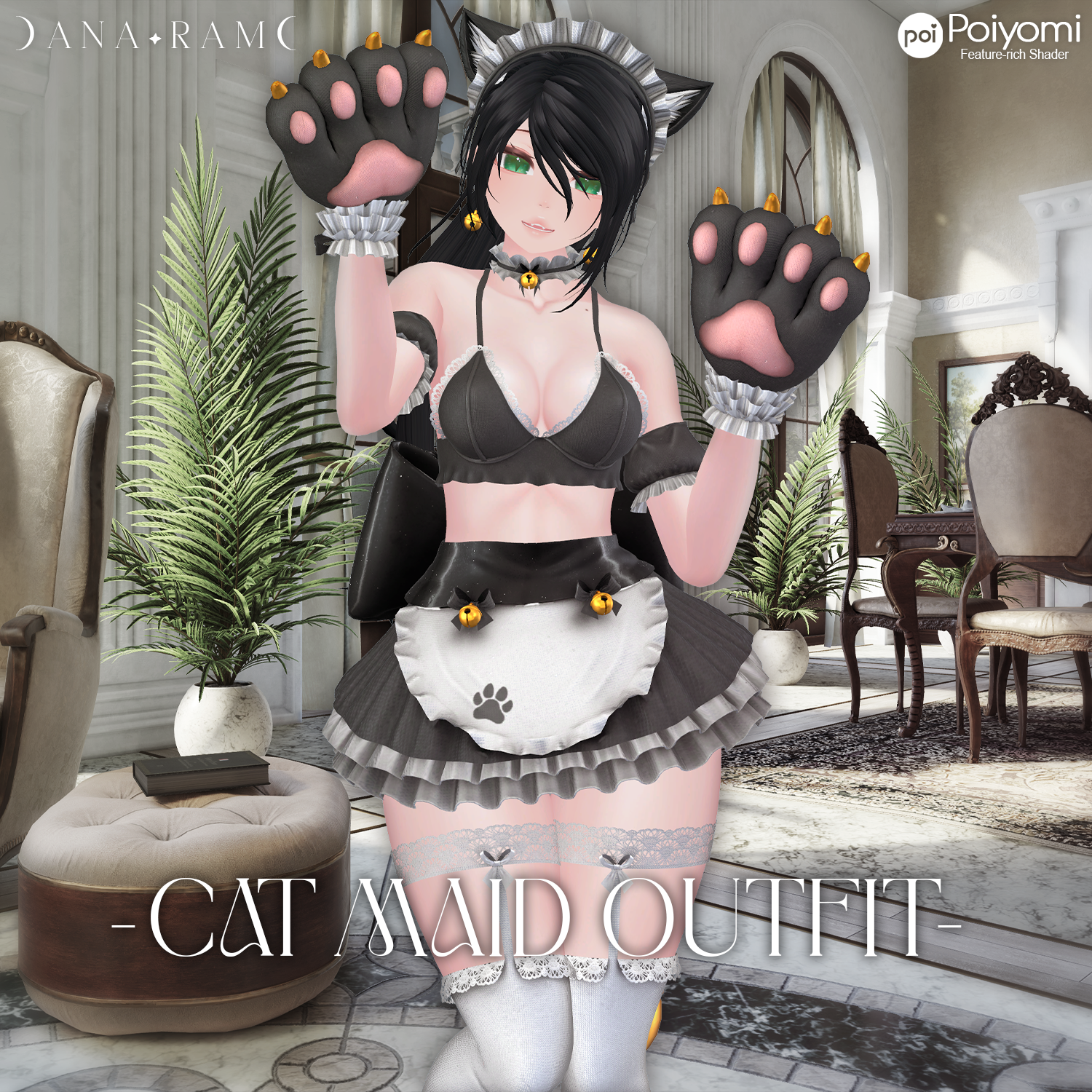 Cat Maid Outfit [E-Girl, Zinfit, Tori, RP]
