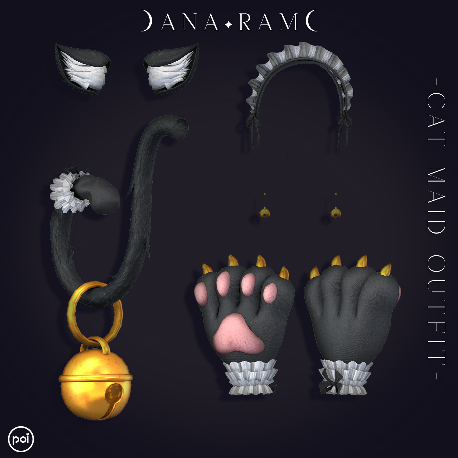 Cat Maid Outfit DLC [Nila, Ersa, Lyria, Shinano]