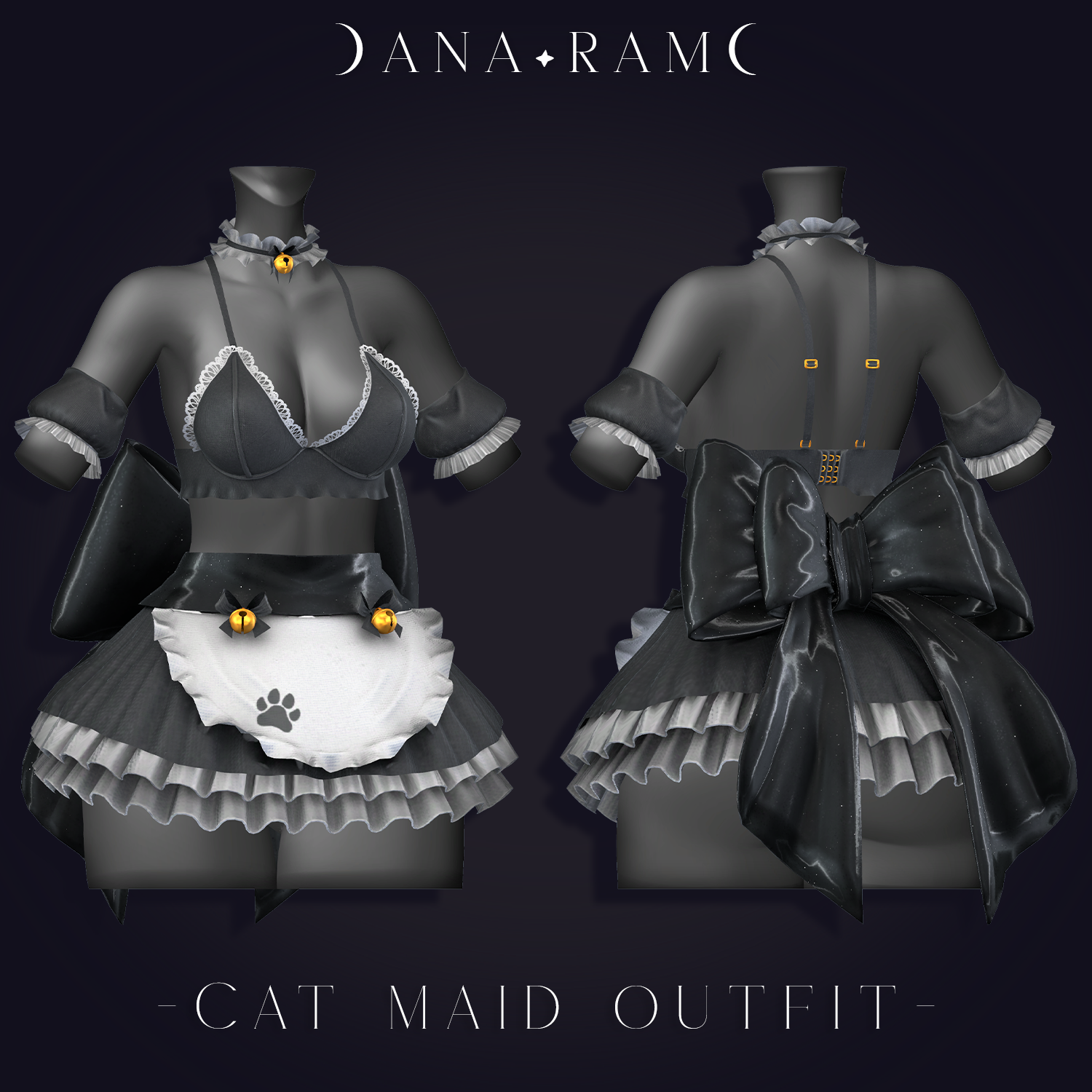 Cat Maid Outfit DLC [Nila, Ersa, Lyria, Shinano]