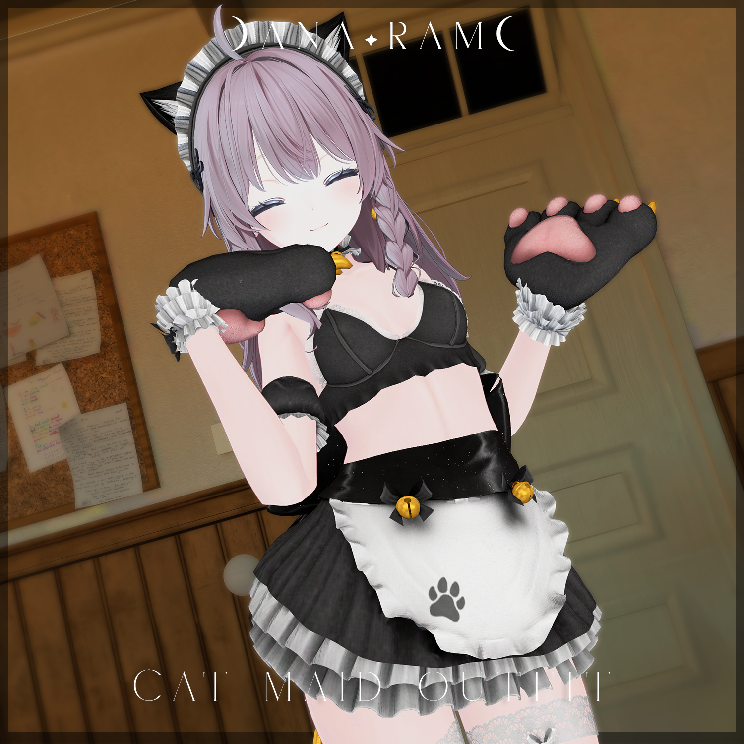 Cat Maid Outfit DLC [Nila, Ersa, Lyria, Shinano]