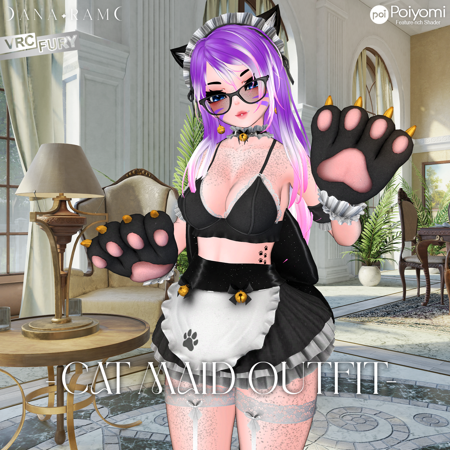 Cat Maid Outfit DLC [Nila, Ersa, Lyria, Shinano]