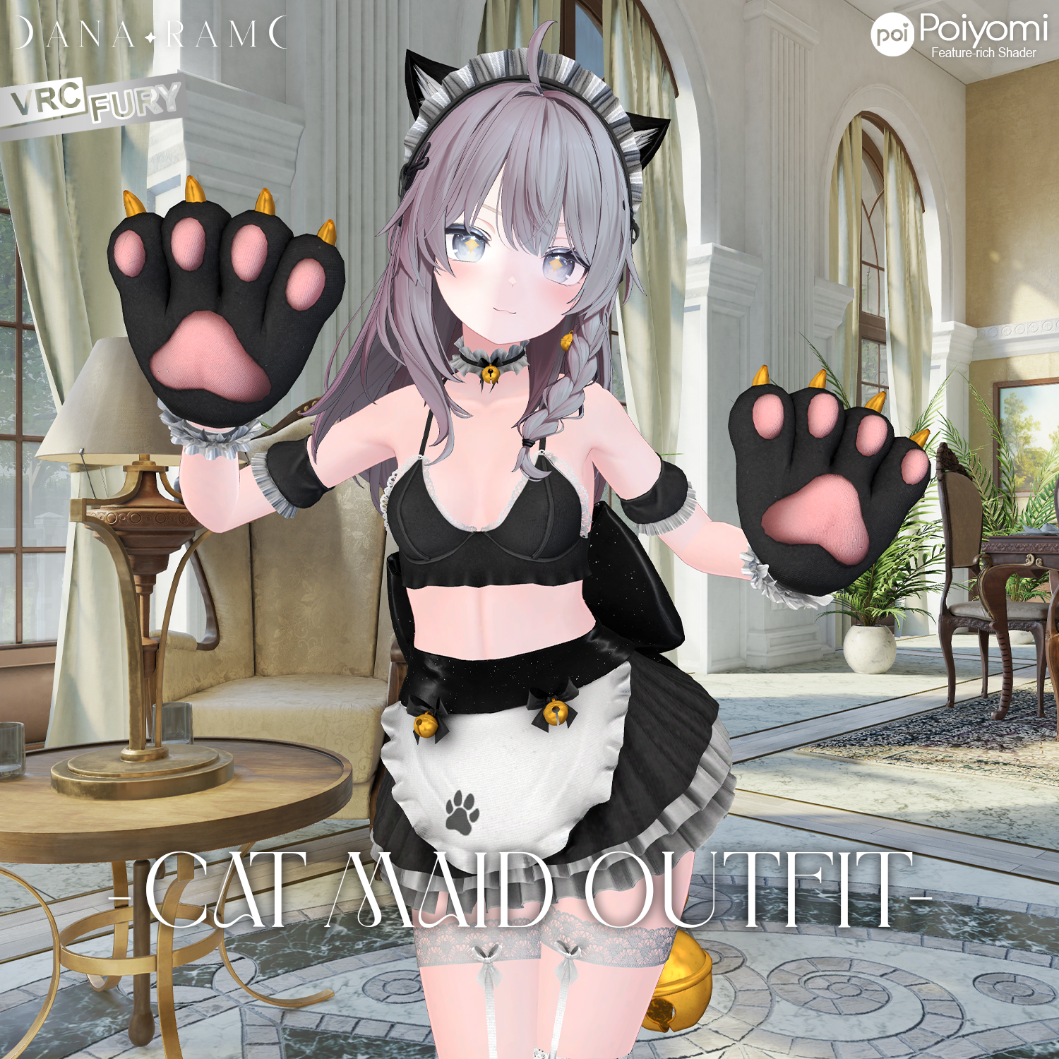 Cat Maid Outfit DLC [Nila, Ersa, Lyria, Shinano]