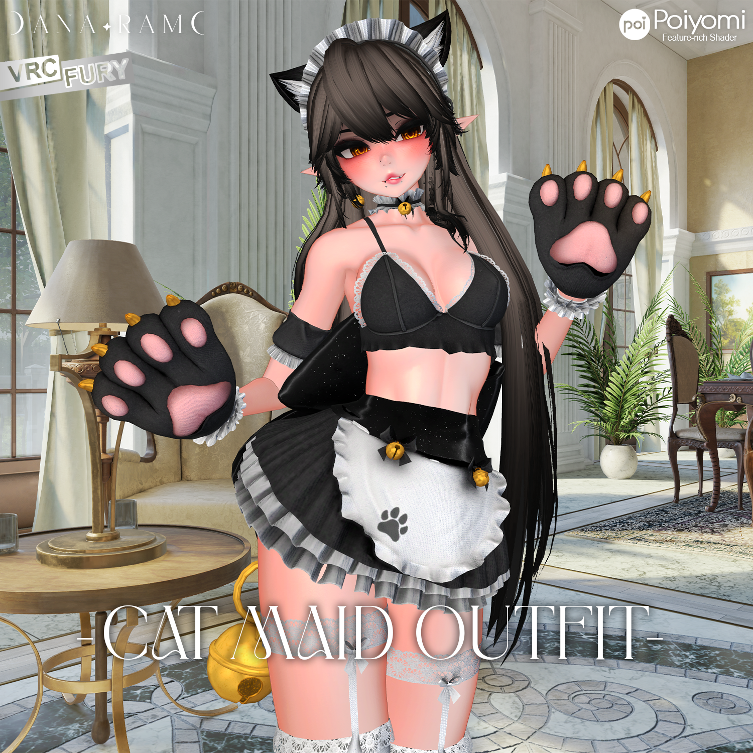 Cat Maid Outfit DLC [Nila, Ersa, Lyria, Shinano]