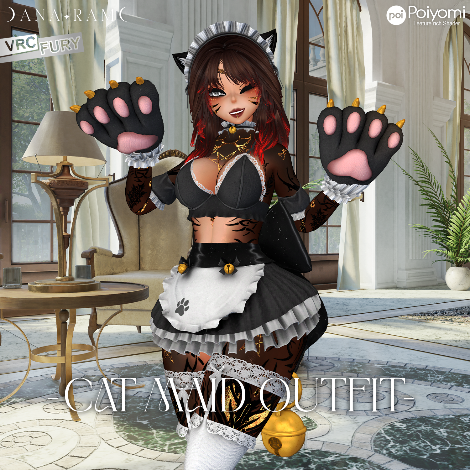 Cat Maid Outfit DLC [Nila, Ersa, Lyria, Shinano, Seer]