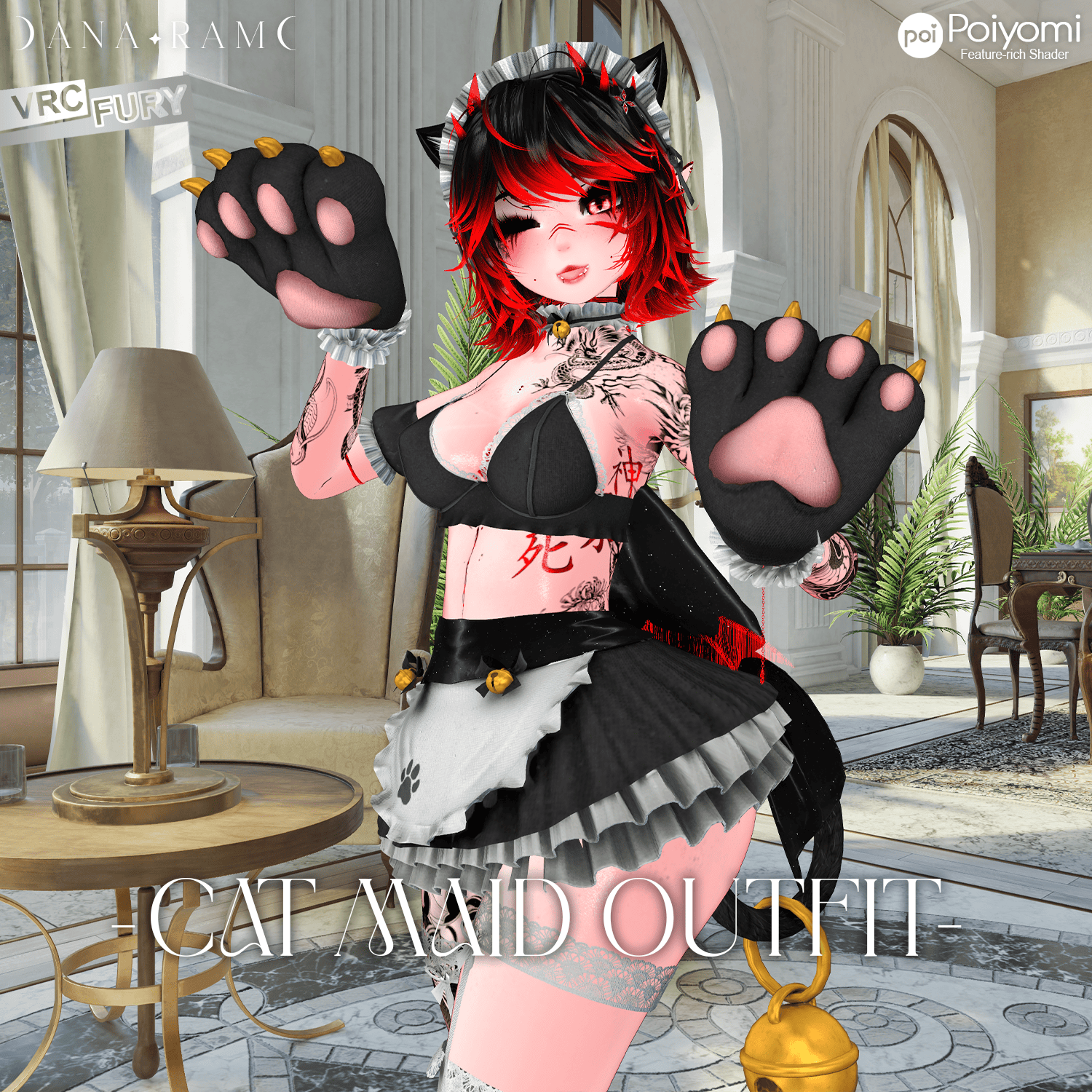 Cat Maid Outfit DLC [Nila, Ersa, Lyria, Shinano, Seer]