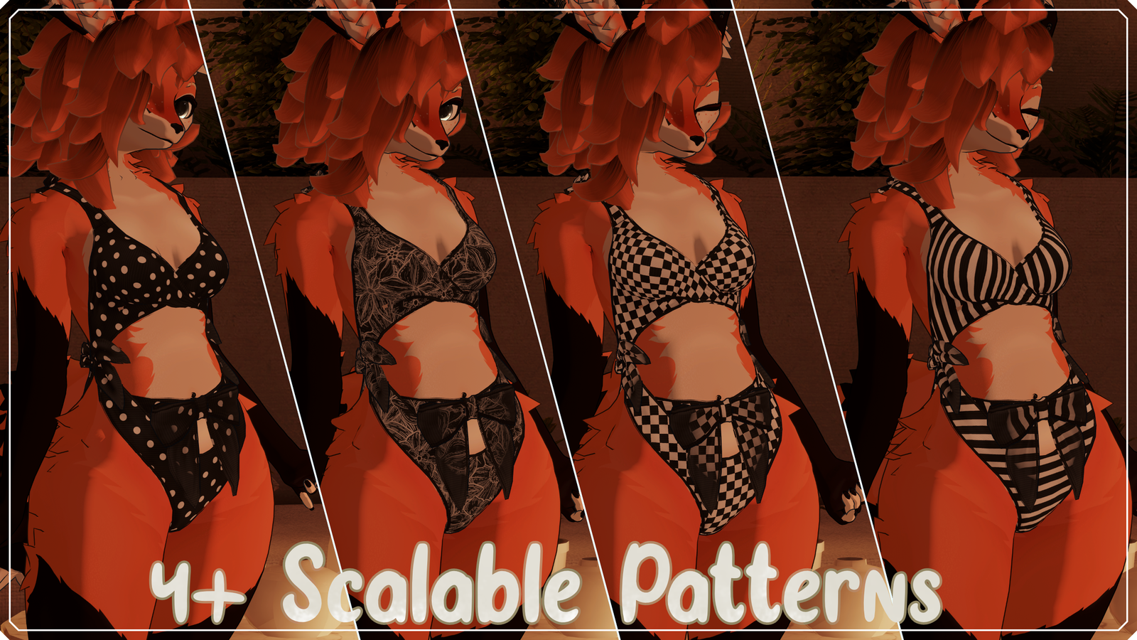 Clover 1-Piece Swimwear