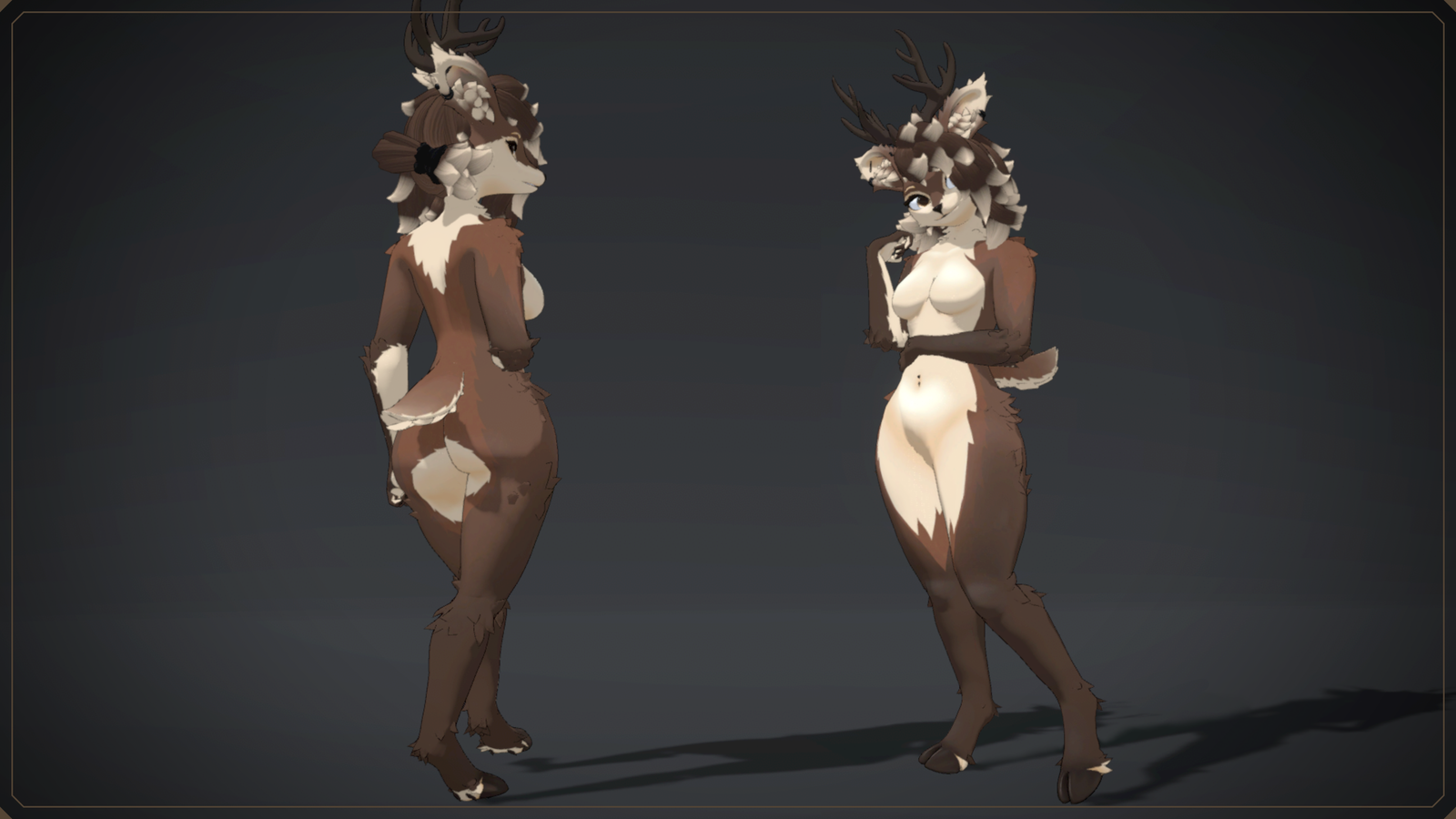 Clover Reindeer Texture
