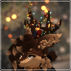 Christmas Antler Decorations