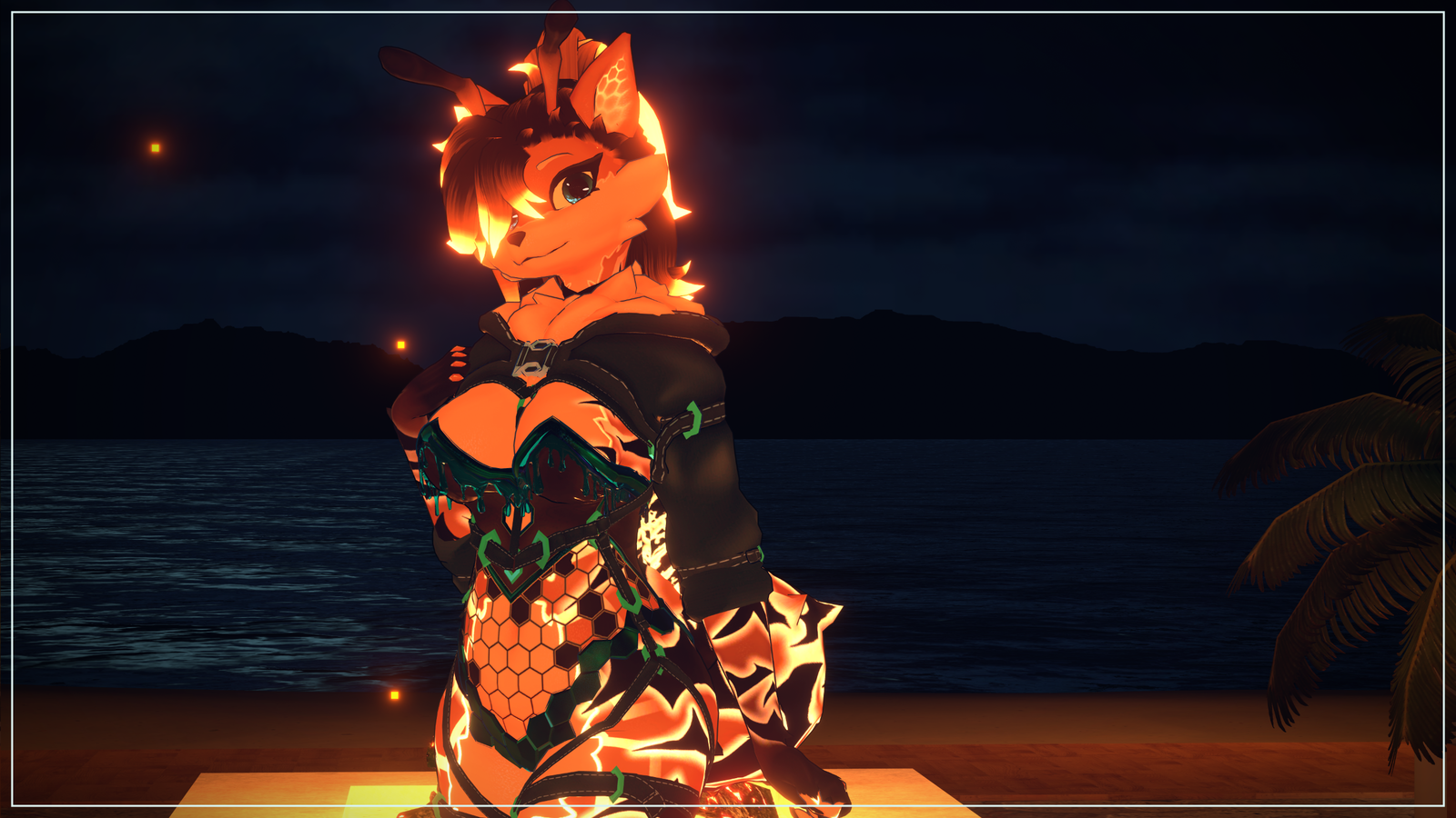 Rave-Wear Set for Caramel