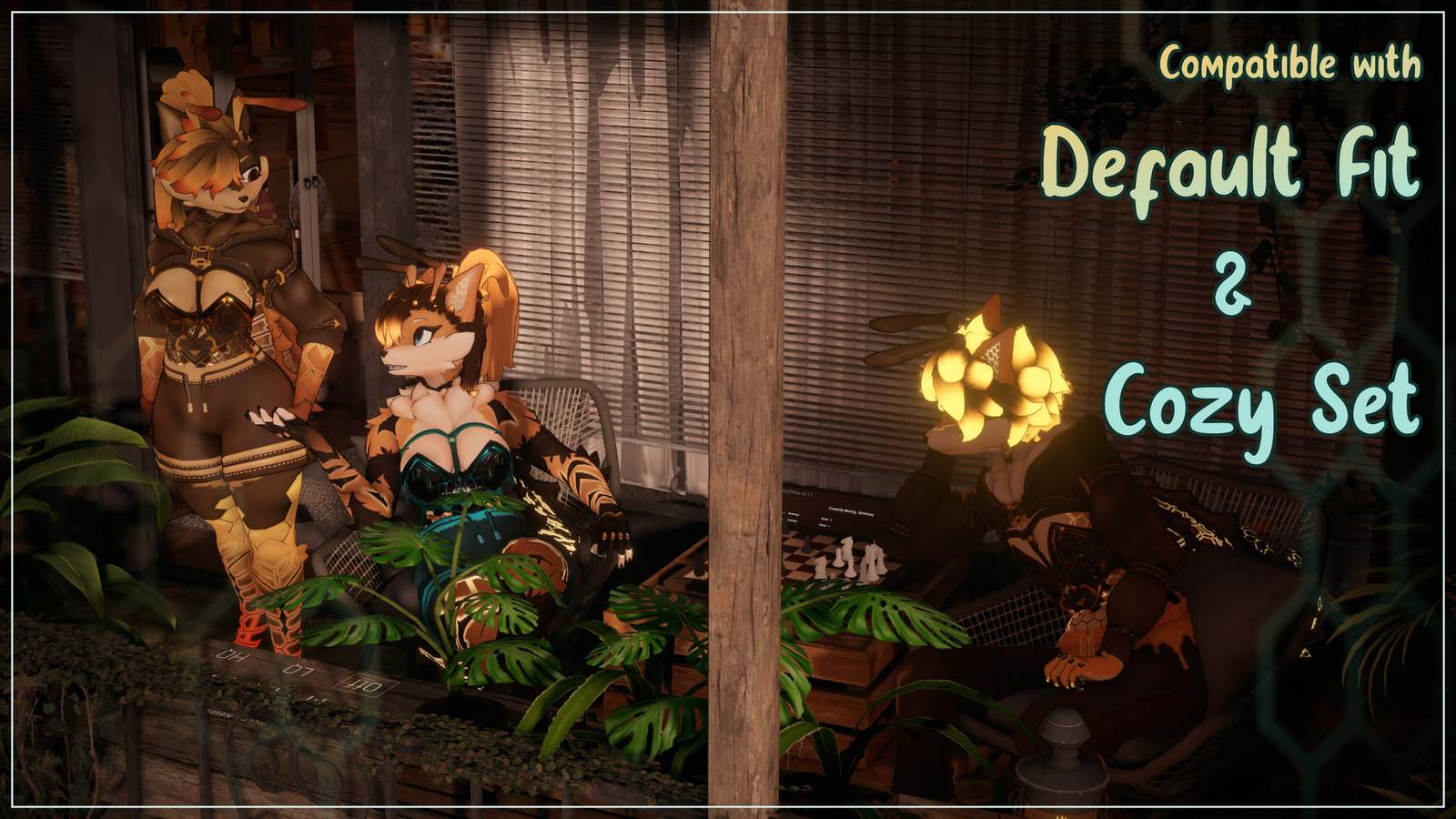 Rave-Wear Set for Caramel