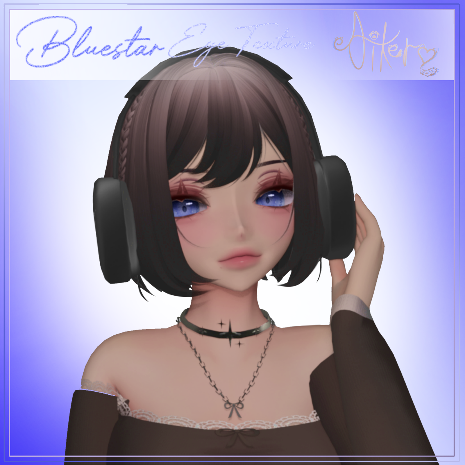 Blue Star Eye Texture