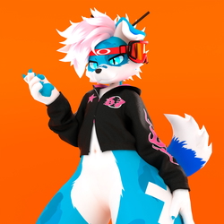 Mayu/Regulus Doble Zip Hoodie