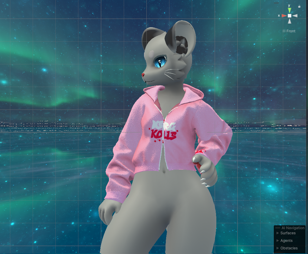 Mayu/Regulus Doble Zip Hoodie