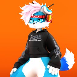 Mayu/Regulus Baggy Hoodie for VRChat!