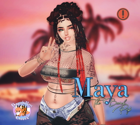 Maya the Beach Pup - with Gogo Loco (VRChat 3.0, PC) | Puppy Girl Summer Avatar